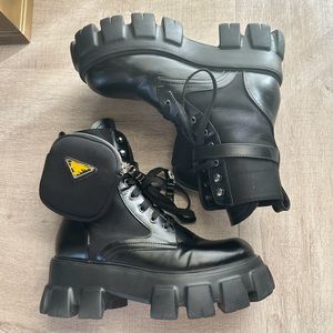 N/A || Monolith Faux Leather Boots